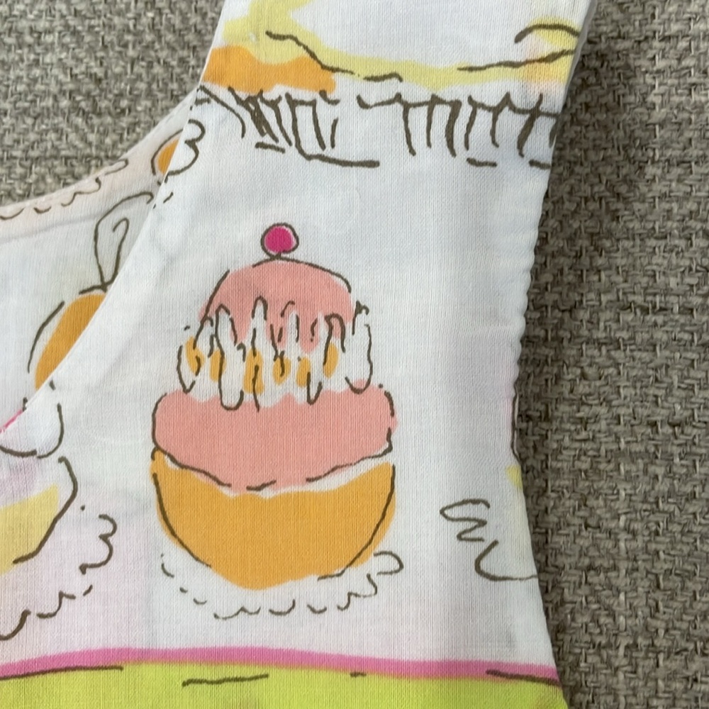 Lilly Pulitzer “Let Them Eat Cake” dress, size 3T - Picture 12 of 13